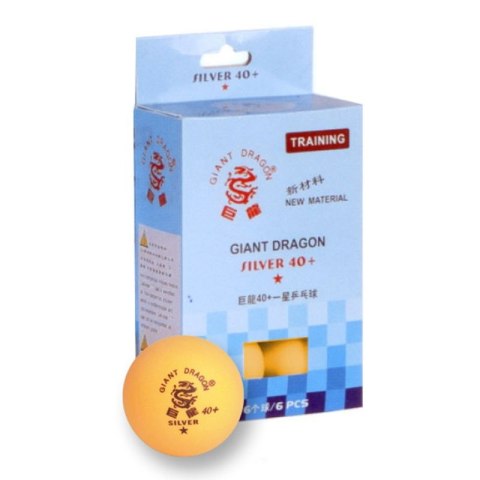 Piłeczka do ping ponga SMJ Silver Star 6 szt.8341 SMJ