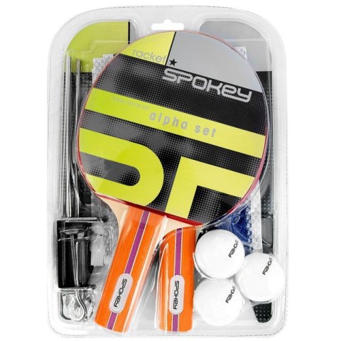 ZESTAW DO PING PONGA SPOKEY ALPHA SET 84352 Spokey