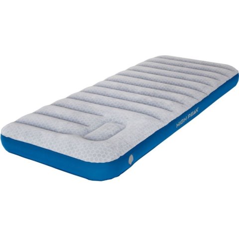 Materac welurowy High Peak Cross Beam Single Extra Long j.szary niebieski 40043 High Peak