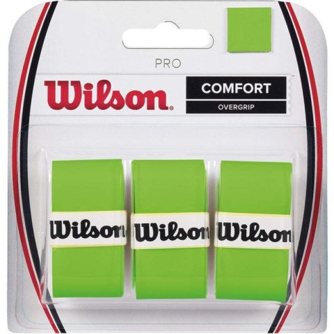 Owijka Wilson Pro Comfort Overgrip jasne zielone WRZ470810 Wilson