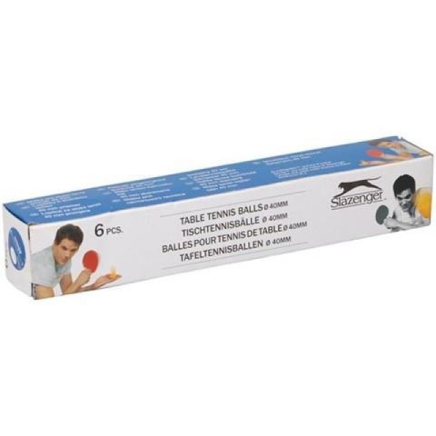 Piłeczki do ping ponga Slazenger białe 6szt 2076027 Slazenger