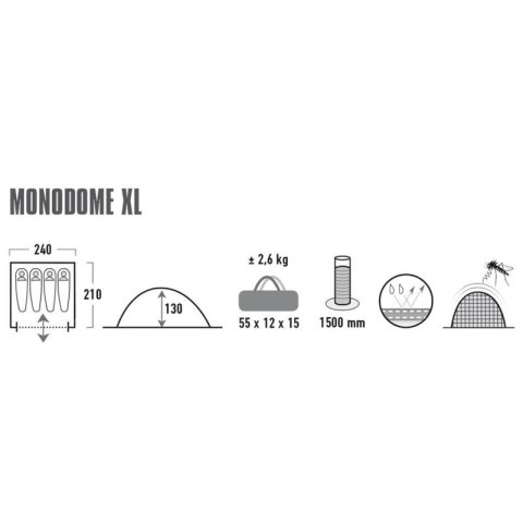 Namiot High Peak Monodome 4 10310 High Peak