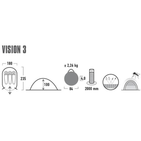 Namiot High Peak Vision 3 10290 High Peak