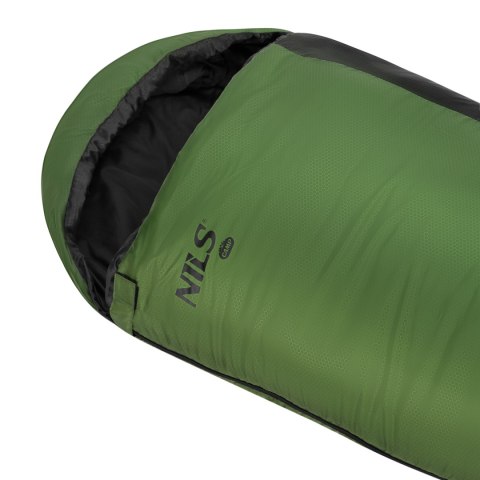 NC1705 ŚPIWÓR ULTRA LIGHT CZARNO-ZIELONY NILS CAMP NILS CAMP