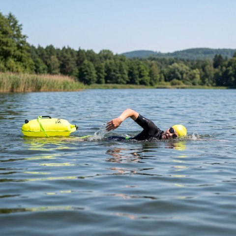 NC1772 DMUCHANA BOJKA DO PŁYWANIA 28L ŻÓŁTA NILS CAMP NILS CAMP