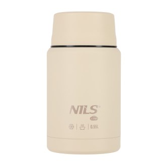 NC3807 TERMOS OBIADOWY 550ML BEŻOWY NILS CAMP NILS CAMP