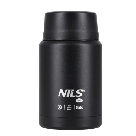NC3807 TERMOS OBIADOWY 550ML CZARNY NILS CAMP NILS CAMP