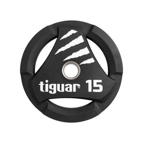 Talerz olimpijski tiguar PU 15 kg TI-WTPU01500 Tiguar