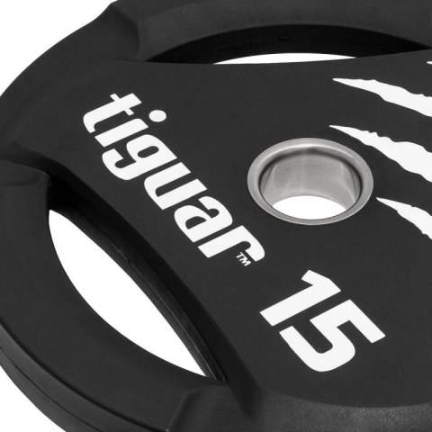 Talerz olimpijski tiguar PU 15 kg TI-WTPU01500 Tiguar