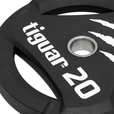 Talerz olimpijski tiguar PU 20 kg TI-WTPU02000 Tiguar