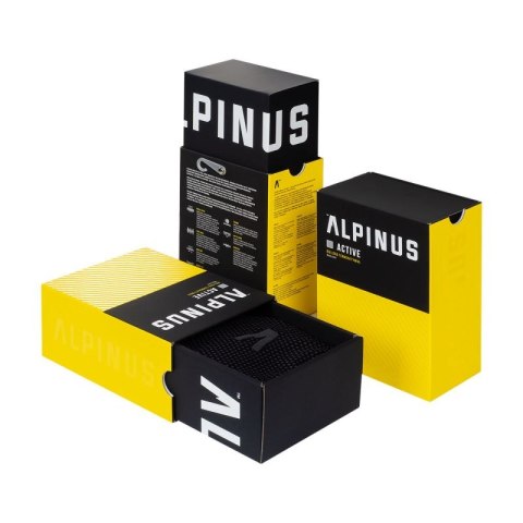 Bielizna termoaktywna Alpinus Active Set czarno-szara Jr GT43204 Alpinus