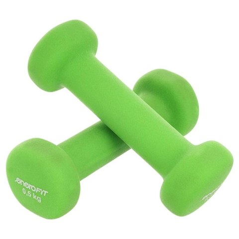 Hantla neoprenowa EB FIT 0,5 kg zielona 1029221 Inny