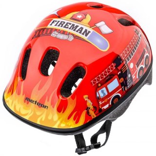 Kask rowerowy Meteor KS06 Firetracker rozm. XS 44-48 cm Jr 24836 Meteor
