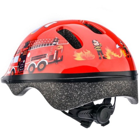 Kask rowerowy Meteor KS06 Firetracker rozm. S 48-52 cm Jr 24837 Meteor
