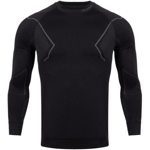 Koszulka termoaktywna Alpinus Active Base Layer czarno-szara M GT43189 Alpinus