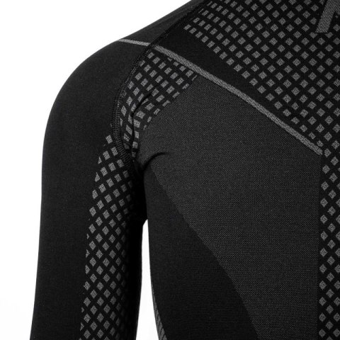 Koszulka termoaktywna Alpinus Active Base Layer czarno-szara W GT43180 Alpinus