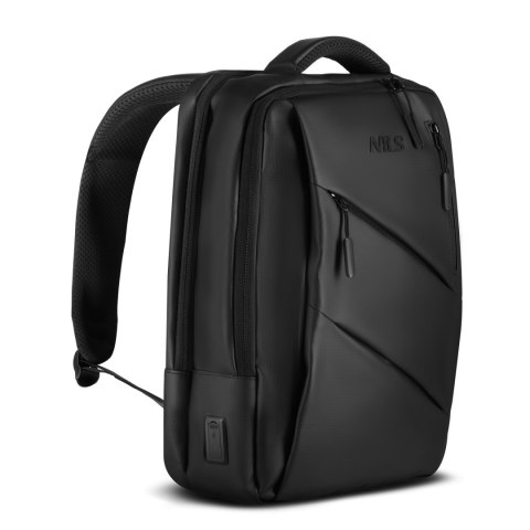 NC4502 PLECAK NA LAPTOP Z USB CZARNY NILS NILS CAMP