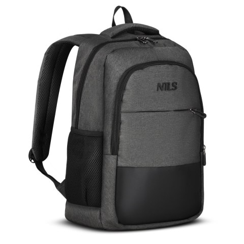 NC4503 PLECAK MIEJSKI Z USB SZARY NILS NILS CAMP