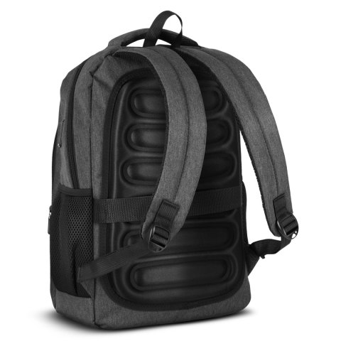 NC4503 PLECAK MIEJSKI Z USB SZARY NILS NILS CAMP
