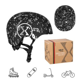 MT311 KASK CZARNY XS(48-52CM) NILS EXTREME NILS EXTREME