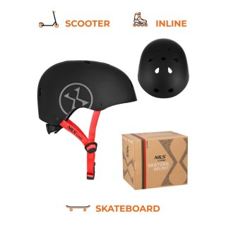 MTW001-2 KASK CZARNY L(58-61CM) NILS EXTREME NILS EXTREME