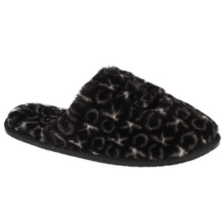 Kapcie Calvin Klein Slipper Mule Fur Mono W HW0HW00536-0GK Calvin Klein