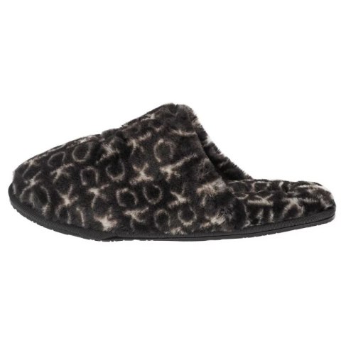 Kapcie Calvin Klein Slipper Mule Fur Mono W HW0HW00536-0GK Calvin Klein