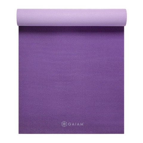 Mata do Jogi dwustronna Gaiam Plum Jam 6 mm 60526 Gaiam