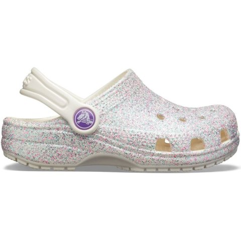 Klapki Crocs Classic Glitter Clog Jr 205441 159 Crocs