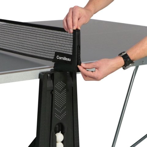 Stół tenisowy Cornilleau 400X Delta outdoor szary CORNILLEAU