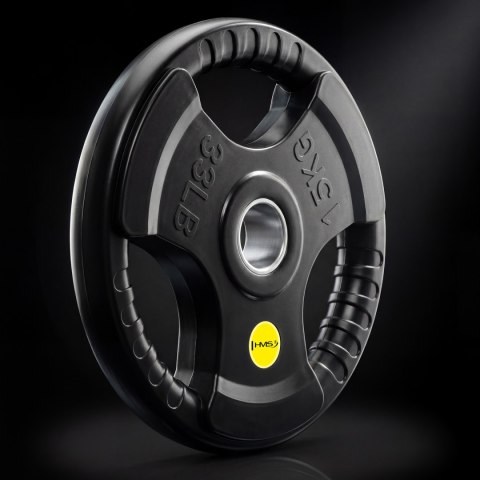 TOK15 PRO TALERZ OLIMPIJSKI OGUMOWANY 15 KG HMS HMS