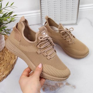 Buty sportowe NEWS W EVE268A beżowe Inny
