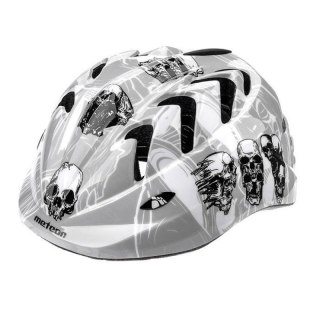 KASK ROWEROWY DLA DZIECI METEOR MV7 szary Meteor