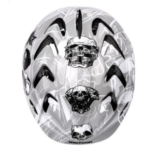 KASK ROWEROWY DLA DZIECI METEOR MV7 szary Meteor