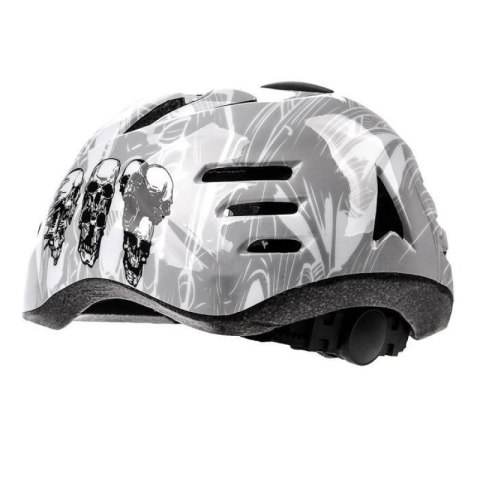KASK ROWEROWY DLA DZIECI METEOR MV7 szary Meteor