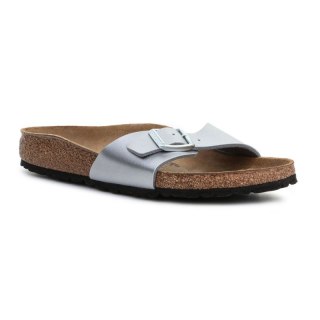 Klapki Birkenstock Madrid Silver W 0040413 Birkenstock
