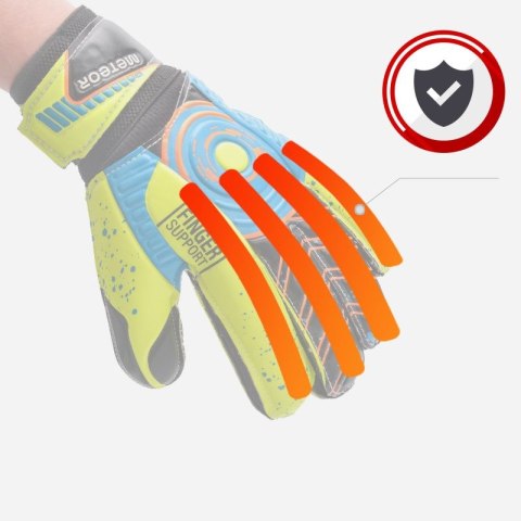Rękawice bramkarskie Meteor Defence Jr 03827 Meteor