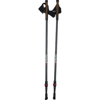 Campus Siggo Nordic Walking Pole CU0704321400 Czarne One size Campus