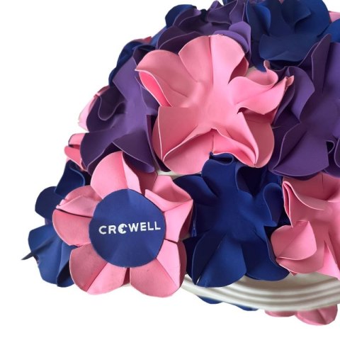 Czepek pływacki Crowell Ucho Bora srebrny kol.4 Crowell