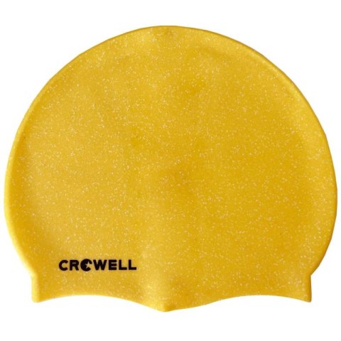 Czepek pływacki silikonowy Crowell Recycling Pearl żółty kol.7 Crowell