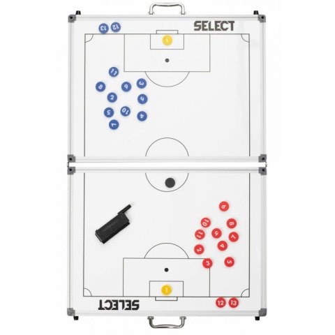 Tablica taktyczna piłkarska do piłki nożnej SELECT składana 60x90 cm Select