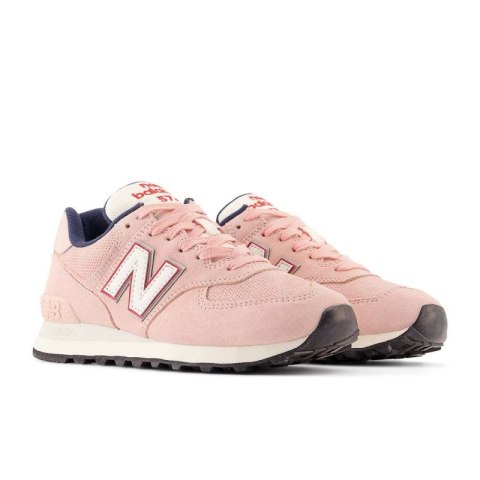 New Balance damskie buty sneakersy WL574YP2 - różowe New Balance
