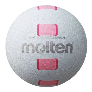 Piłka do siatkówki Molten Soft Volleyball Deluxe S2Y1550-WP Molten