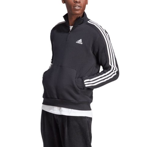 Bluza adidas Essentials Fleece 3-Stripes 1/4-Zip M HZ6235 Adidas