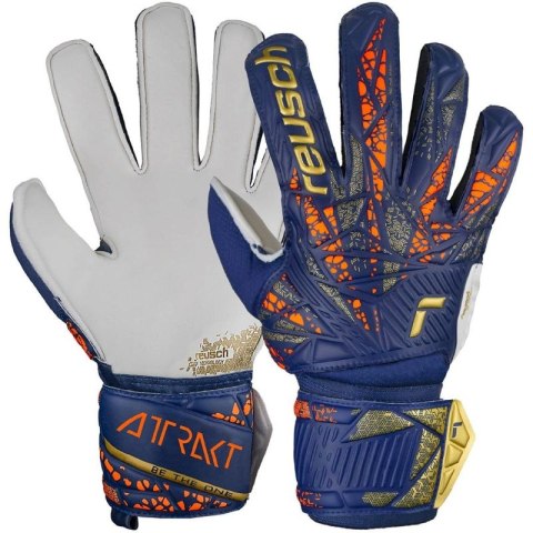 Rękawice bramkarskie Reusch Attrakt Grip Jr 5472815 4410 Reusch