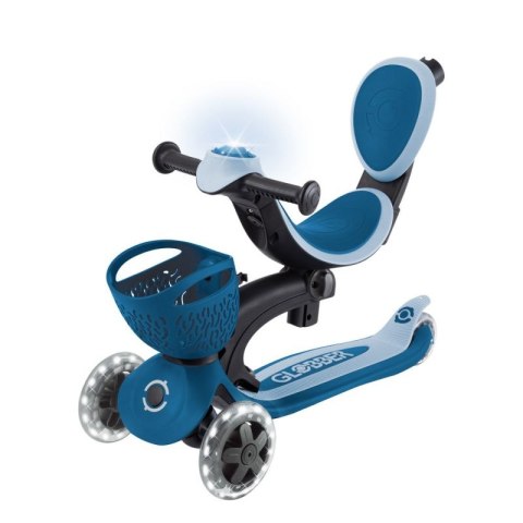 Hulajnoga z siedziskiem Globber Go•Up 360 Lights Jr 844-100 Globber