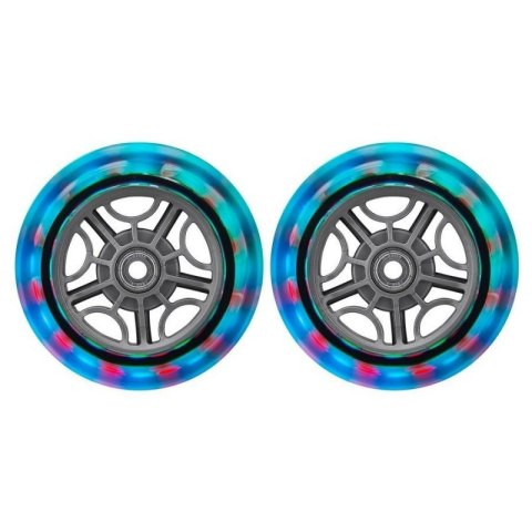 Kółka przednie do hulajnogi GLOBBER 526-009 121mm 2szt. LED Globber