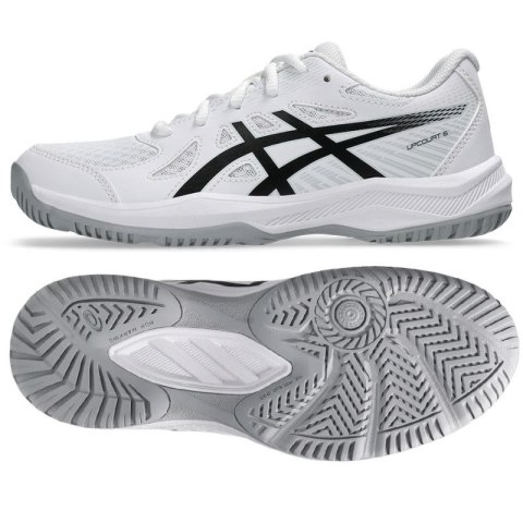 Buty do siatkówki Asics Upcourt 6 GS Jr 1074A045 101 Asics