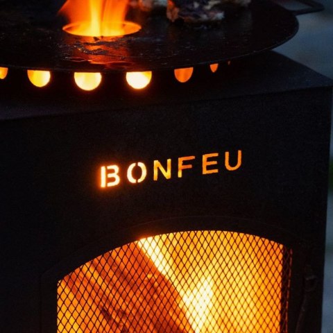 Kominek ogrodowy BonFeu BonCarré Czarny 3503 Inny