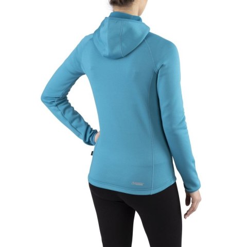 Bluza damska z kapturem Viking Jukon Hoodie Lady szybkoschnąca turkusowa (730/23/0900/70) Viking